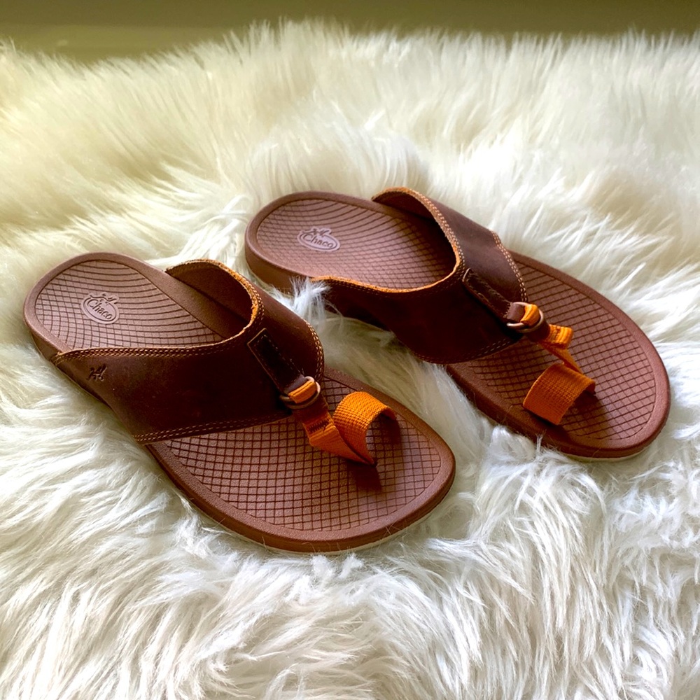 Chaco Leather Flips